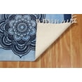 thumbnail image 2 of Casavani Indian Handmade Area Rug Vintage Rug,Blue 2.6x10 feet, 2 of 6