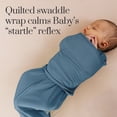 thumbnail image 4 of Owlet Dream Sleeper with Swaddle, Wearable Unisex Blanket for Newborn – Bedtime Blue, 4 of 6