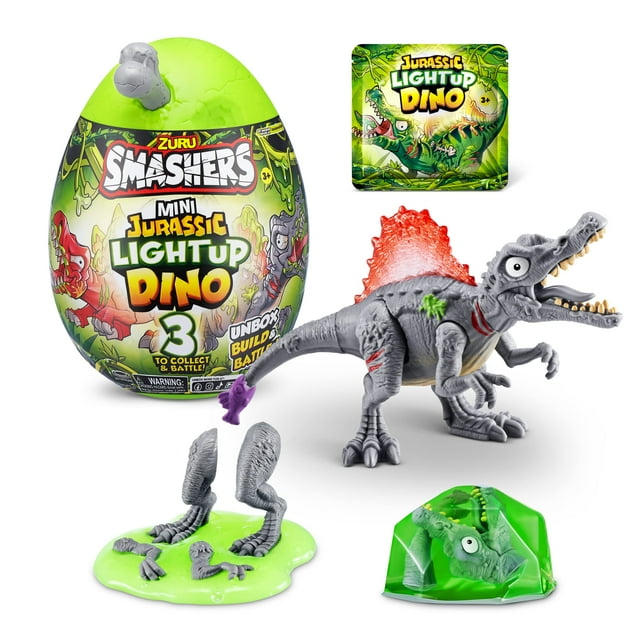 Juguete ZURU SMASHERS Smashers Mini Jurassic Light Dino Egg
