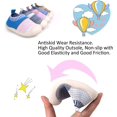 thumbnail image 5 of Baby First-Walking Shoes 1-4 Years Kid Shoes Trainers Toddler Infant Boys Girls Soft Sole Non Slip Cotton Canvas Mesh Breathable Lightweight TPR Material Slip-on Sneakers Outdoor, 5 of 6