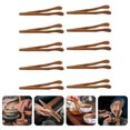 thumbnail image 3 of 10 Pcs Practical Tea Cup Clips Anti-scald Tea Cup Clamps Bamboo Teaware Tea Set, 3 of 6