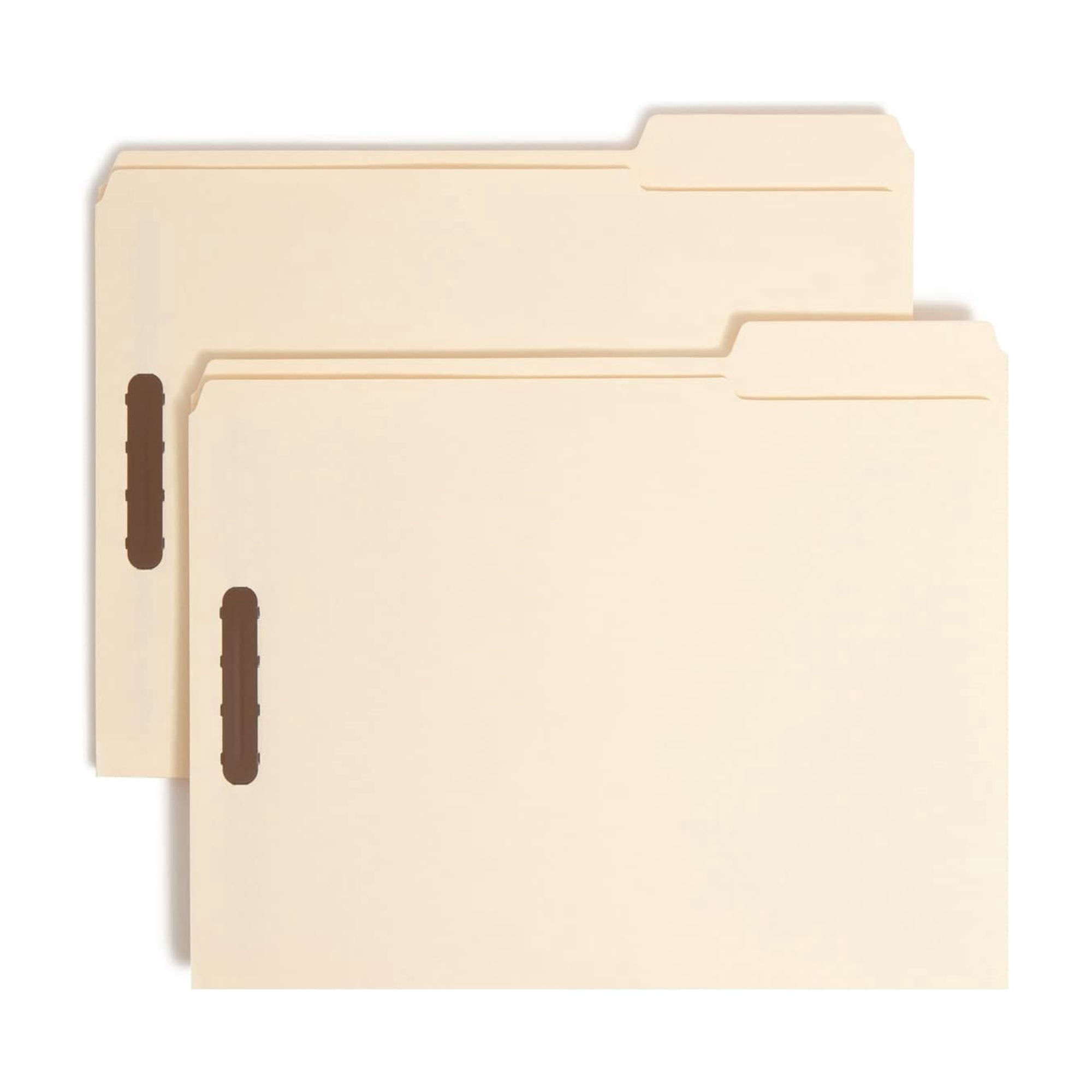 SMEAD FASTENER FILE FOLDER, 2 FASTENERS, REINFORCED 14580 - MANILA