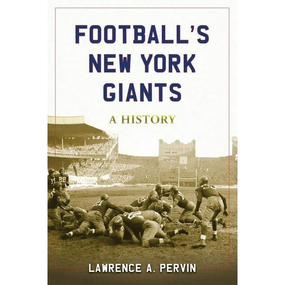 Football's New York Giants: A History (Paperback)