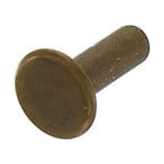 RT8203 Tubular Rivet, Antique Brass, Solid Brass (100 per bag), Multiple Sizes