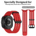 thumbnail image 3 of Correa de reloj Elaikement Marine Silicone para Galaxy Watch Ultra, 3 of 9