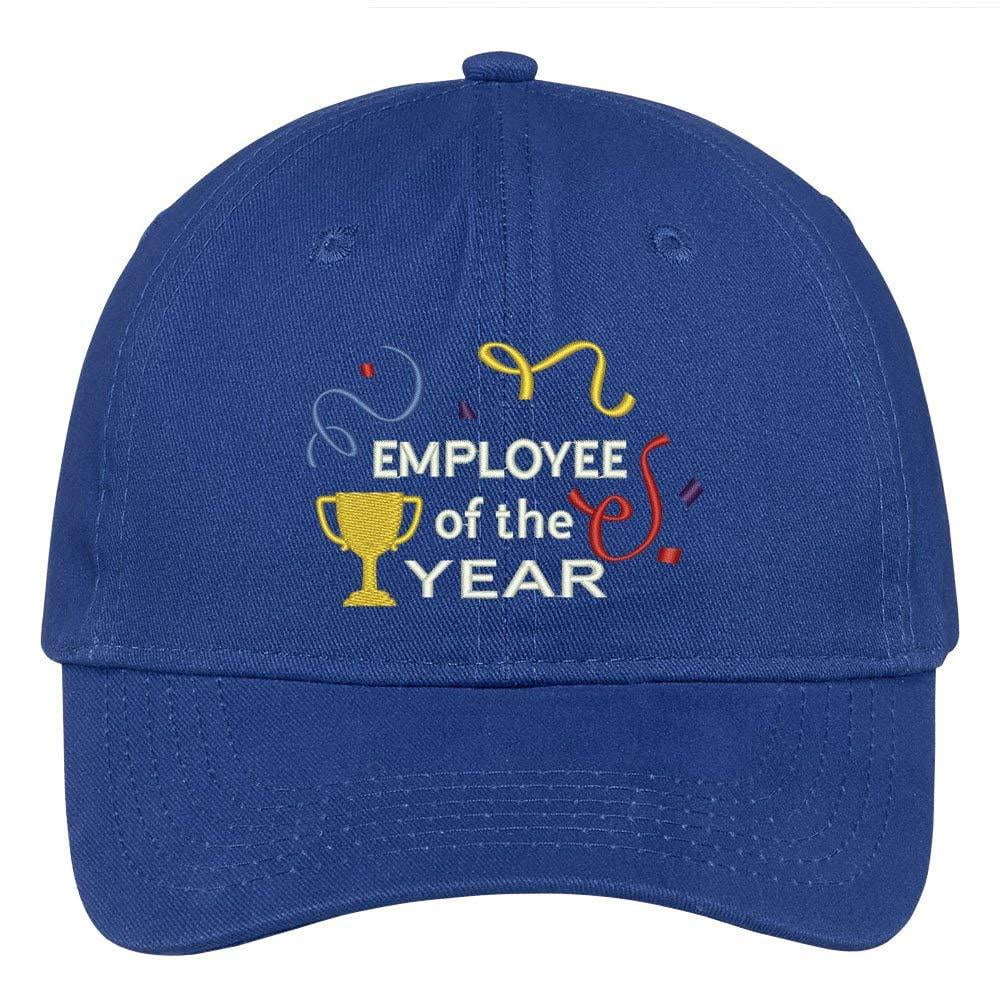 Trendy Apparel Shop Employee Of The Year Embroidered Low Profile Cotton