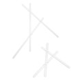 thumbnail image 2 of 6pcs Glass Stir Sticks Labs Glass Stirring Rod Heat Resistant Rod for Experiment, 2 of 3