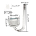thumbnail image 4 of Fije el reactor del regulador del atomizador del difusor del Co2 para el musgo de la planta del tanque de pescados Afortunado Sencillez, 4 of 5