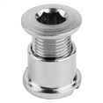 thumbnail image 2 of Origin8 Double Chainring Bolts M8x8mm Bolt / M8x7mm Nut Double/Triple Chrome, 2 of 2