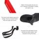 thumbnail image 5 of BRI Tubo de respiración de snorkel frontal Buceo de natación desmontable para entrenamiento de buceo con snorkel Rojo, 5 of 8