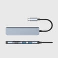 thumbnail image 3 of EGNMCR Adaptateur Multi-Split de Concentrateur Réseau Type-C 5-en-1 avec 1xUSB3.0 + 2xUSB2.0 + + pour Accessoires d'Ordinateur PC Adaptateur de Concentrateur, 3 of 8