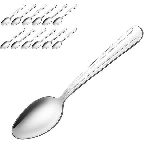 Spoons. 24 Pieces Dessert Spoons(6.7inch). Stainless Steel Dinner