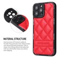 thumbnail image 1 of Dteck For iPhone 11 Pro Max (6.5 inch) Case,Hybrid Slim Shockproof PU Leather Camera Protector Cover,Red, 1 of 8
