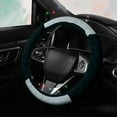 thumbnail image 4 of CxhicLuv Diamond Steering Cover, Non-Slip Wheel Grip Elastic, Sparkling, Comfortable – Suitable for Cars, SUVs Women, Fashion-Conscious Drivers, Black, 4 of 6