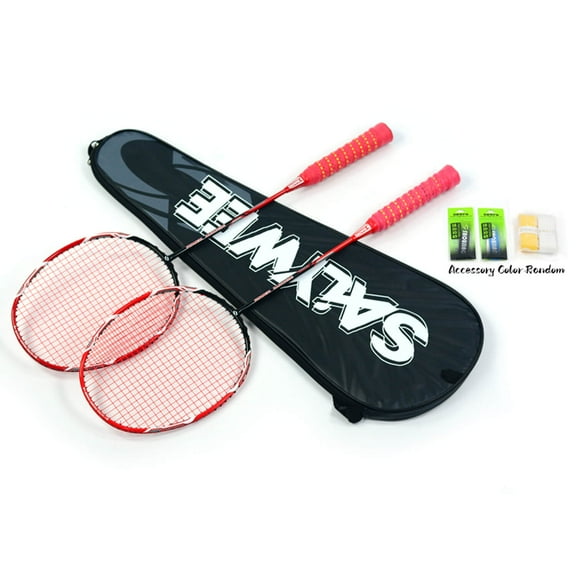 SALYWEE DARKNESS 4U Full Carbon Fiber Badminton Racket with Free Bag, Lightweight, Balanced Offense-Defense