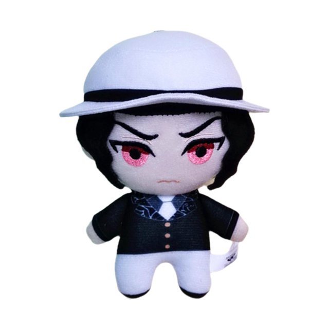 Muñeco de peluche Tanjiro de Demon Slayer Kawaii Anime de 15 cm, juguete de dibujos animados suave para niños, gran idea de regalo