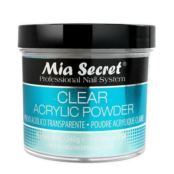 Mia Secret Clear Acrylic Powder (8oz)