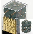 thumbnail image 3 of Chessex DND Dice Set D&D Dice-16mm Opaque Dusty Green and Copper Plastic Polyhedral Dice Set-Dungeons and Dragons Dice Includes 12 Dice – D6, (CHX25615), 3 of 3