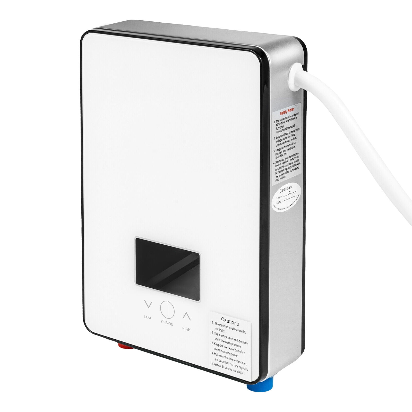 Low Water Pressure Tankless Water Heaters Electric Tankless Water