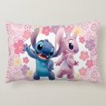 thumbnail image 3 of Funda de almohada de Stitch Disney, bonita, de 50 x 30 cm, cojín de peluche con dibujos animados de anime, decoración para sala de estar, dormitorio, regalo de cumpleaños para niños, 3 of 4