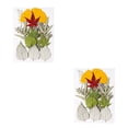 thumbnail image 4 of Matsuzay Hoja seca natural DIY Artesanía en relieve Hojas prensadas Decoración de belleza Postal decorativa para tarjetas de boda de Type2 NO2, 4 of 6