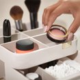 thumbnail image 2 of Linen Chest Cosmetic Organizer with Drawer - Cream, 2 of 3