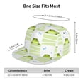 thumbnail image 6 of Sigee Frogs and Dragonflies Print Men Women Fashion Baseball Cap,Unisex-Adults,Classic Adjustable Plain Hat, 6 of 9
