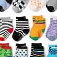 thumbnail image 4 of CAUYDY 12 18 36 Months Baby Boys Cute Socks 12PC Set Toddler Spring Summer Fall Winter Grip Crew Socks Sizes 1-3 Years, 4 of 4