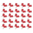 thumbnail image 1 of de 25 cerrojos de bloqueo de servicio , de etiquetado de 1.5 pulgadas, seguro con abrazadera, rojo kusrkot Cerrojos de seguridad para bloqueo, 1 of 7