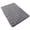 Dark Gray, variant on SugarBloom Coral Fleece Embossed Stone Bathroom Floor Mat, 15.7x23.6 inch Water Absorbing Foot Mat, Non-Slip Door Mat for Bathroom Bedroom,Black