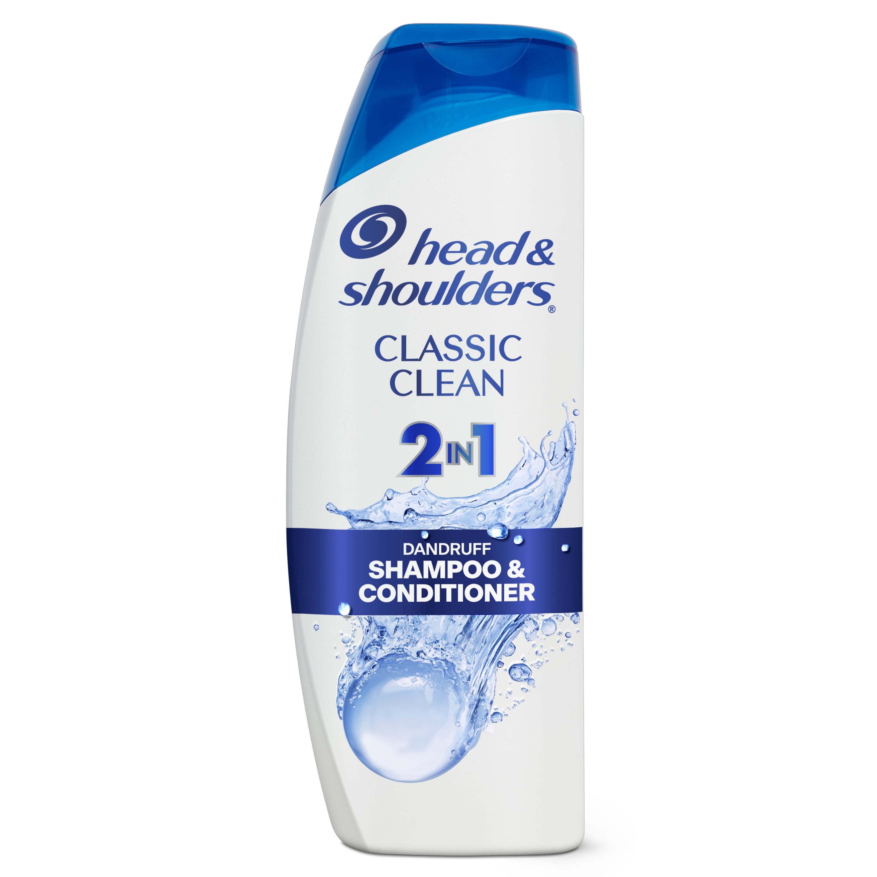 Head and Shoulders 2 in 1 Dandruff Shampoo and Conditioner, Classic Clean, 12.5 oz