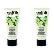 CODi Jasmine Lotion - Body and Hand Lotion with Pump for Women and Men - Jasmine Body Lotion with Wonderful Jasmine Scent - Less Greasy, Quick Absorbent - 1 750ml Bottle and 2 100ml Tubes