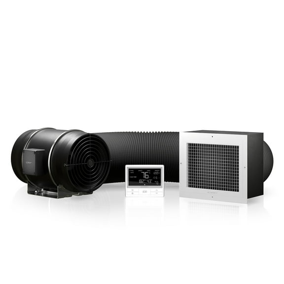 AC Infinity 1200 CFM Ceiling Mounted Ventilation Fan 48 DBA, Black