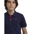 thumbnail image 5 of U.S. Polo Assn. Boys Pique Polo Shirt, 2-Pack, Sizes 4-18, 5 of 9