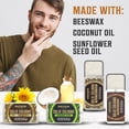 thumbnail image 4 of Viking Revolution Paquete de 4 colonias para hombre - Perfume sólido de 0,5 oz con vainilla especiada, tabaco dulce, Oud majestuoso y bergamota - Colonia de bálsamo de cera de viaje, 4 of 5