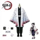 thumbnail image 3 of Disfraz de Cosplay de Anime Demon Slayer Kimetsu No Yaiba Kochou Shinobu, conjunto de peluca, uniforme tipo kimono, disfraces de Halloween para adultos y niños, 3 of 5