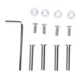 thumbnail image 1 of Computer Screws,CPU Fan Screws,PC Screws,Stainless Steel PC Cooling Fan Mount Screws Kit with Washers for Various Brands Water Cooling, PC Case Cooling Fans, 1 of 7