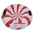 thumbnail image 2 of Tubo De Nieve, Tubo De Nieve Inflable Respetuoso Con El Medio Ambiente Rojo + Blanco Resistente Al Frío Para Esquiar Al Aire Libre, 2 of 8