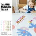 thumbnail image 2 of Shisuyan 200pcs Thicken DIY Craft Kids Wave Stick Funny Twisting Rod Educational Toy (200pcs/Set), 2 of 8