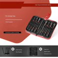thumbnail image 3 of Magnetic Nut Driver 6 Inche Leader Nut Driver Leader Nut Drive Device (16PCS), 3 of 5