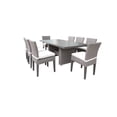 thumbnail image 1 of Table de Salle à Manger Patio Extérieur Rectangulaire Florence avec 8 Chaises Sans Bras, 1 of 2
