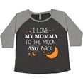 thumbnail image 3 of Inktastic I Love My Momma To The Moon and Back Women's Plus Size T-Shirt, 3 of 5