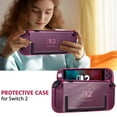 thumbnail image 6 of Protective Hard Case for Nintendo Switch 2 2025, Soft Grip Cover for Joy Con,Detachable JoyCon Controller Shockproof & Scratch-Resistant Console Shell, 6 of 7