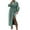 Green, variant on IROINNID Women's Overcoat Long Sleeve Solid Color Peak Lapel Outwear, Casual Cardigan Coat Outwear