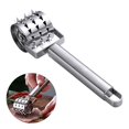 thumbnail image 1 of Hole Punching Knife Meat Tenderizer Hammer Tenderiser Tool Steak Beef Pork Silver Color Kitchen Chicken Mallet, 1 of 15