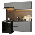 thumbnail image 2 of Cocina Integral Completa Modular Madesa Nice 200cm Gris 05, 2 of 10