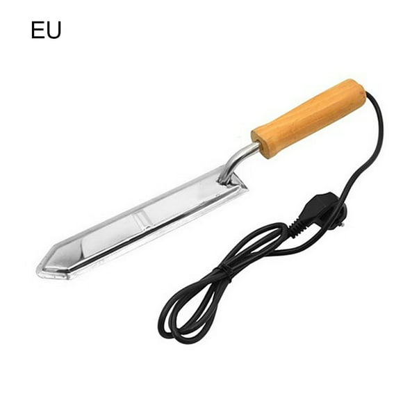 Bewildely 1 Uds. De herramientas para abejas, cuchillo de corte eléctrico para miel, cortador de miel de 220V, equipo de apicultura para colmena, Jardín y Patio Enchufe de la UE Bewildely HA006771-03B