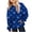 Blue, variant on Telankuip Girls Stars Graphic Oversized Hoodies Trendy Y2k Retro Print Casual Loose Drop Shoulder Hoodie Kids Long Sleeve Pullover Tops with Pocket Fashion Fall Winter Clothes White 90