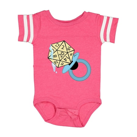 

Inktastic Natural 20 Pacifier Gift Baby Boy or Baby Girl Bodysuit
