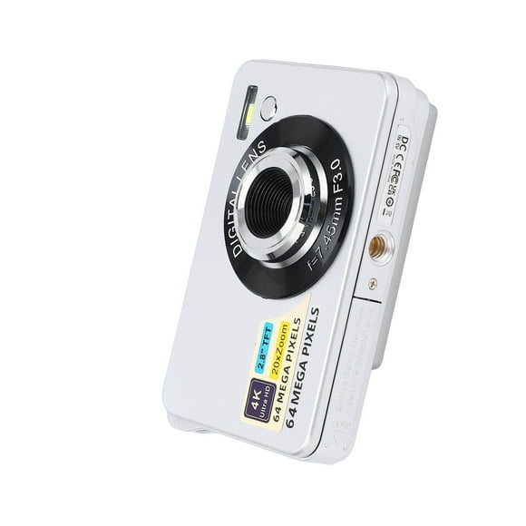 Cámarae Digital Inteligente 4K 56MP Cámara Fotográfica Zoom 20x Grabacióna de video 4K Pantalla Totala de 3 Pulgadas Cámaga de Vlogging Portál